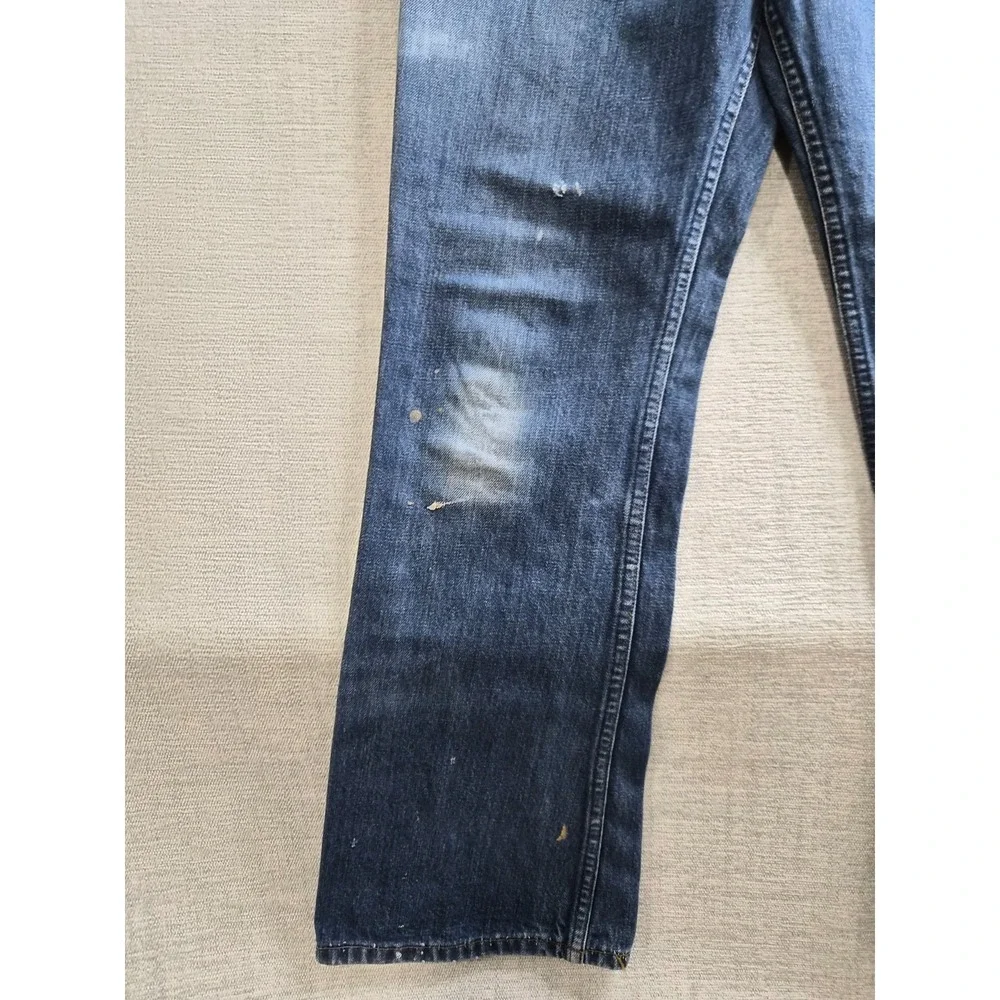 Vintage Levi's Orange Tab Jeans Womens 34x28 Blue Denim Medium Wash Bootcut Leg